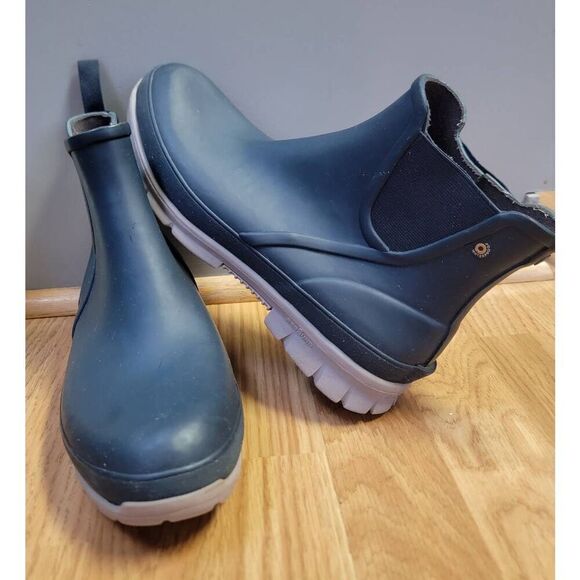 BOGS Amelia Slip-On Chelsea Rain Boots 11 - Picture 1 of 10